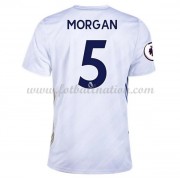 Fotballdrakter Leicester City 2020-21 Wes Morgan 5 Borte Draktsett..